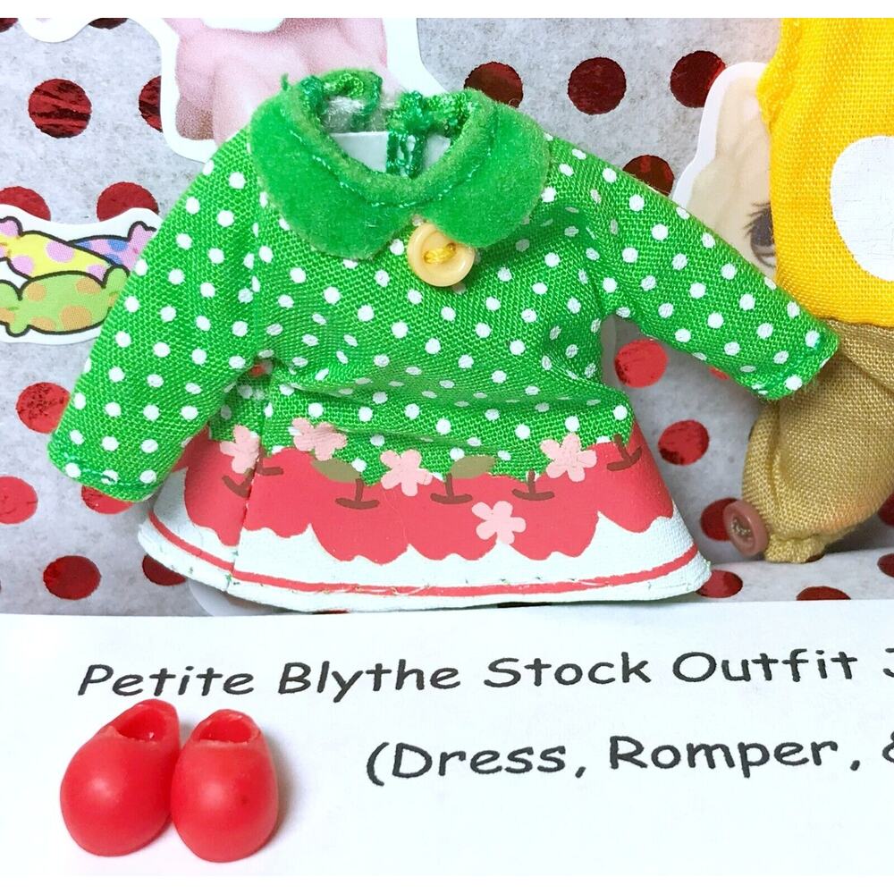 Petite Blythe Jeremy Macintosh Original Stock Outfit Romper Dress for 4" Doll - Picture 5 of 6
